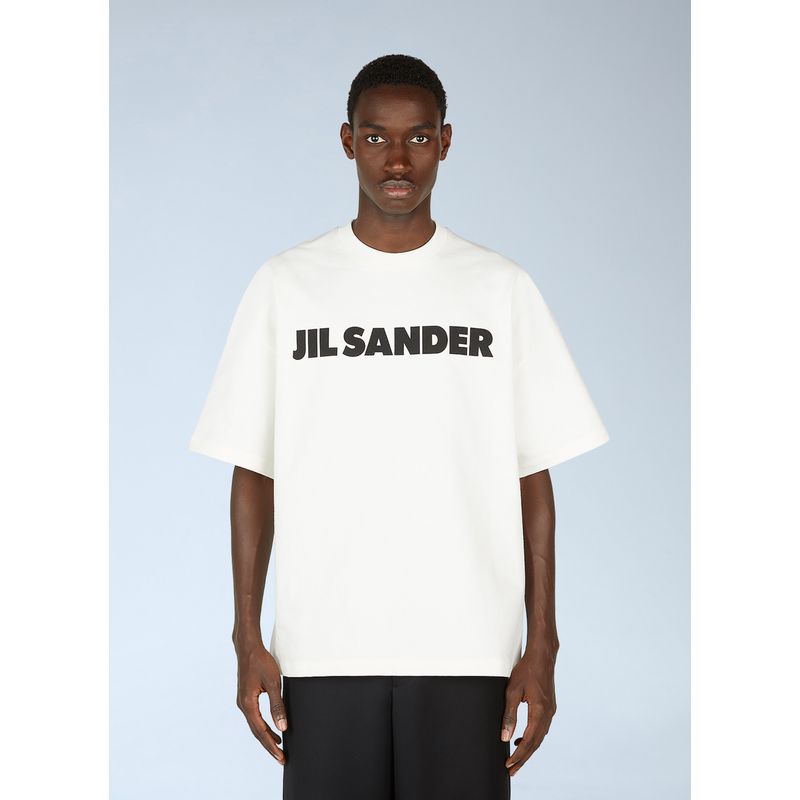 Jil Sander Men Logo Print T-Shirt